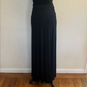 Ruby Ribbon Classic Black Maxi Skirt